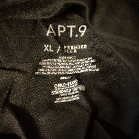 Apt 9 XL turtle neck long sleeve top - 2509 - Picture 3 of 3